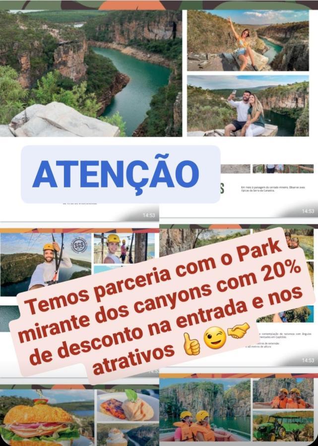 Pousada Jeitim Mineiro Капитолиу Экстерьер фото